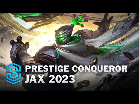 Prestige Conqueror Jax 2023 Skin Spotlight - League of Legends