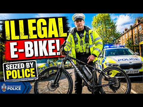 Police Explain Why These E-Bikes Are Being Seized