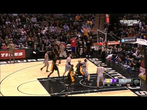 Nick Young Full Highlights (01.23.15) @ Spurs - 17 Pts