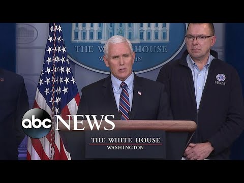 Vice President Pence speaks at coronavirus task force briefing