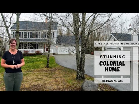 Stunning 3-Bedroom Colonial Home | Maine Real Estate