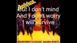 dokken breaking the chains lyrics