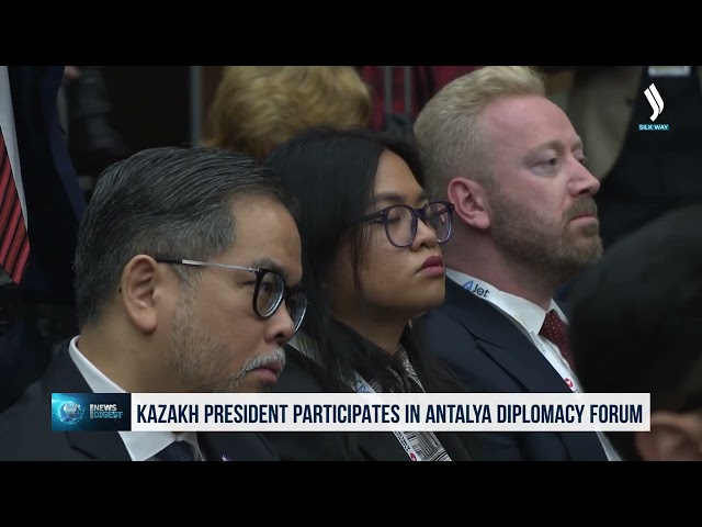 Kazakh President participates in Antalya Diplomacy Forum