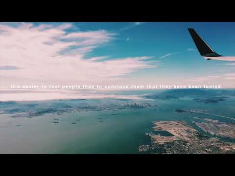 It's easier to fool people...