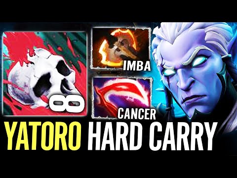 YATORO [Phantom Assassin] 100% Critical Damage Crazy Power Deadly Focus Dota 2