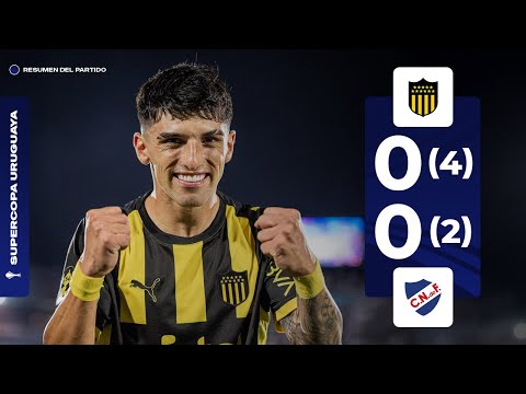 Peñarol 0 (4) - (2) 0 Nacional | Resumen del partido | Supercopa Uruguaya 2026 | #AUFTV
