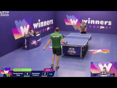 WINners CUP table 1 30.01  Omelchenko Oleg - Kolomiets Vladimir 10:00