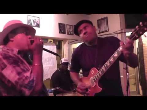 Billy Branch and Ronnie Baker Brooks at Artis Lounge Aug 2012 3