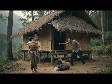 Abandoned by Her Lazy Husband, a Woman Rescues a Baby and Builds a New Life in the Forest