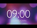 9 Minute Timer with Relaxing Music and Alarm