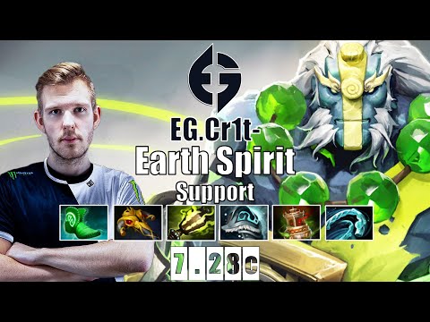 Earth Spirit Support | EG.Cr1t- | BEST EARTH SPIRIT IN THE WORLD | 7.28c Gameplay Highlights
