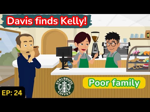 Poor family Episode 24 | English Story | English Conversation | Learn English with Kevin