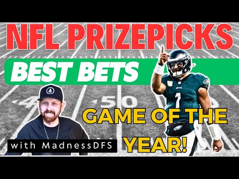 NFL PRIZEPICKS PLAYS YOU NEED FOR MONDAY NIGHT FOOTBALL - EAGLES @ CHIEFS