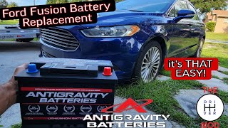 Ford Fusion DEAD BATTERY// What battery should you use in your car? Benefits to Lithium Batteries?