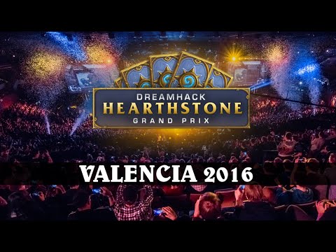 Crane333 vs TheFallen - Hearthstone DreamHack Grand Prix Valencia 2016 (Round 3) hs