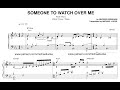 Chick Corea - Someone To Watch Over Me - Transcription