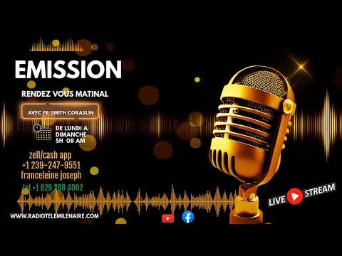 MARDI 13 /JANVIER/ /2026 Emission Rendez-vous matinal