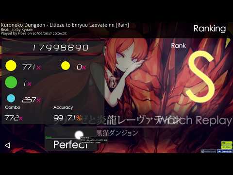 KURONEKO DUNGEON - LILIEZE TO ENRYUU LAEVATEINN (osu!catch)