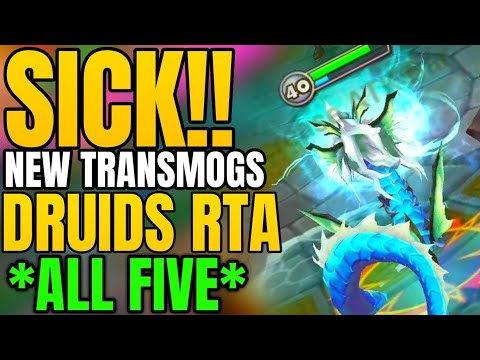 DRUID TRANSMOGS ARE MUST HAVE!!! (NEW) -Summoners War