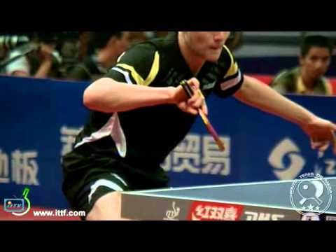Harmony China Open 2012: Xu Xin vs. Ovtcharov SLOMO