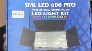 SML LED 600 PRO // Better than Ring Light
