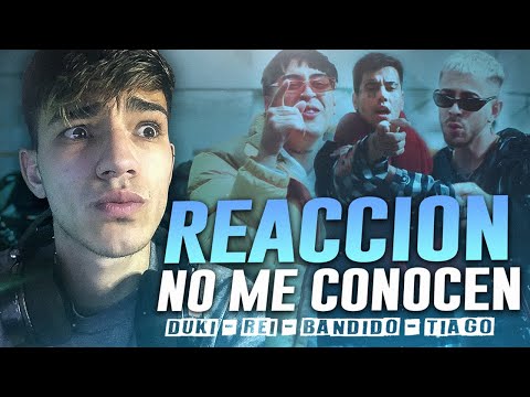 REACCION A DUKI, TIAGO PZK, REI, BANDIDO - NO ME CONOCEN (REMIX) -(VIDEO OFICIAL) Patto Bj