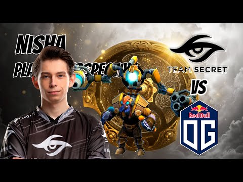 Nisha [Tinker] Player perspective Secret vs OG - International 10 #dota2ti #nisha #secret #og