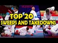 Top 20 SWEEPS and Takedowns of Karate
