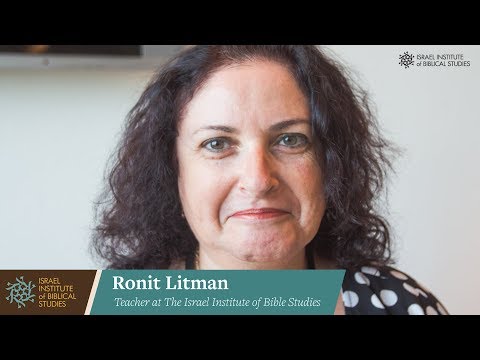 The Israel Institute of Biblical Studies - teacher testimonial: Ronit Litman