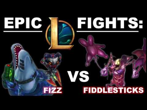 EPIC LOL Fights: Fizz vs Fiddlesticks