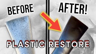 Plastic Restoration - Old To New In Minutes!