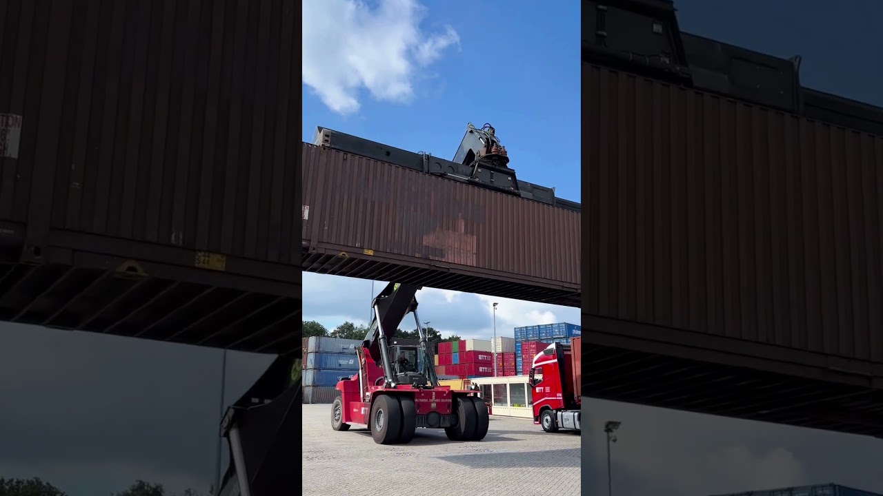 Werkdag van een Reachstackermachinist bij BTT
