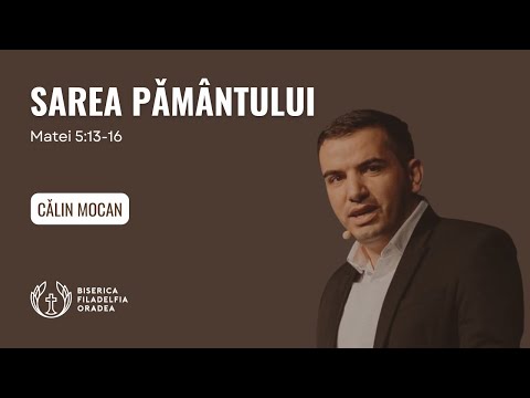 LIVE | Călin Mocan – Sarea pământului | Biserica Filadelfia Oradea