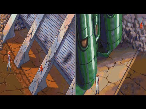 FULLSCREEN ENGLISH AMIGA OCS ENHANCED Space Quest 4 IV Remastered v1 1 JOTD ECS AGA EAB ABIME TURRAN