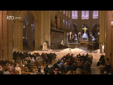 Vêpres du 28 novembre 2025 à Notre-Dame de Paris