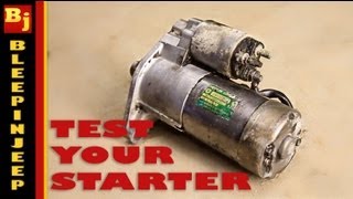 My Car Wont Turn Over - How To Test The Starter / NSS / Ignition Switch