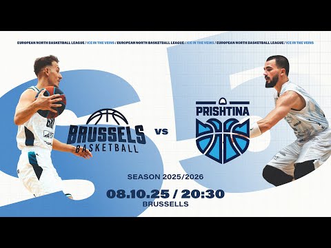 Brussels Basketball v SIGAL PRISHTINA | Oct 8, 2025, 8:30 PM | ENBLeague 2025/26