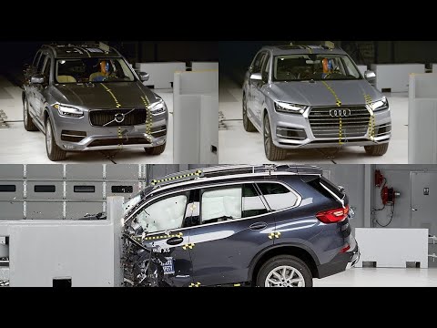 2019 BMW X5 vs Audi Q7 vs Volvo XC90 - CRASH TEST