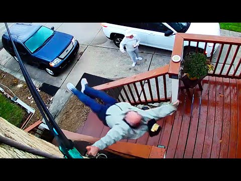 Caught in 4K! 😆 Funniest Security Camera Fails
