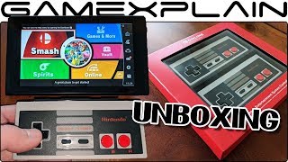 NES Switch Controller UNBOXING + Testing With Smash Bros. Ultimate