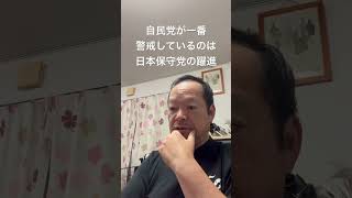 😊自民党に一番警戒されているのが日本保守党　#日本保守党 #百田尚樹 #有本香 #梅原克彦 #島田洋一 #北村晴男 #小野寺まさる #自民党
