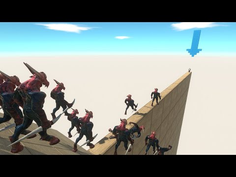 Small Bridge Trap | Who Cannot Fall? - Animal Revolt Battle Simulator