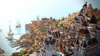 [Minecraft Timelapse] Novigrad - By Elysium Fire + DOWNLOAD