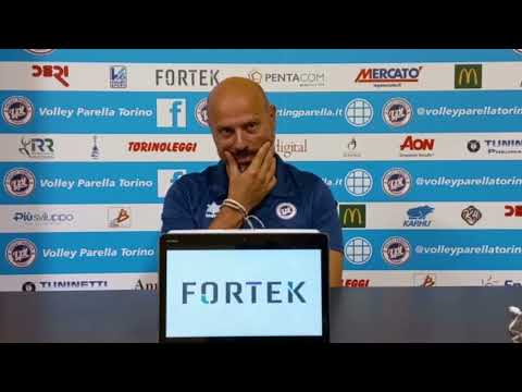 B1-F Coach Barisciani presenta il match VPT-Volley 2001 Garlasco