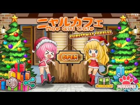 мое girl cafe christmas обзор игры андроид game rewiew android.