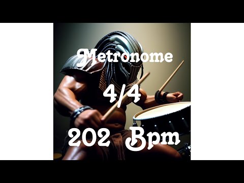 metronome  202 bpm