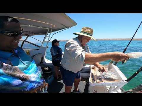 MABU BURU LIFESTYLE Ep 22 - SQUID FISHING AND EMUS during our holiday to Exmouth