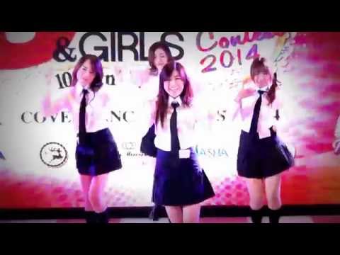 "Choco Pink" cover "Mr.Chu+No No No" (A-Pink) @ audition "S-Cawaii! JK Cover Dance 2014"