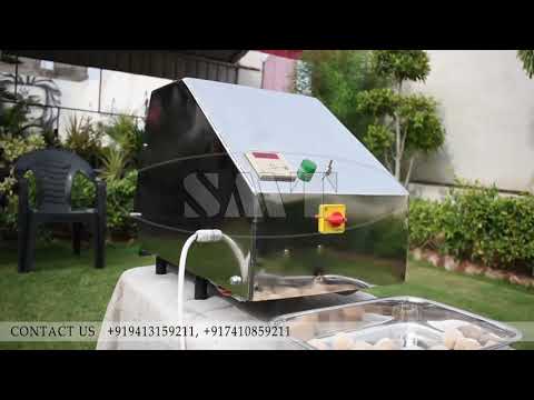 Semi Automatic Chapati Press Machine, Capacity: 900 Chapatis Per Hours