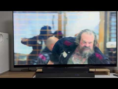 Black Widow Test 1 - Sennheiser AMBEO Soundbar Mini